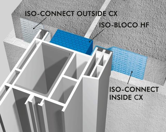 Okenní páska ISO-CONNECT OUTSIDE CX