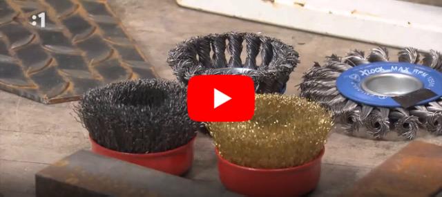 Drátěné kartáče pro úhlovou brusku