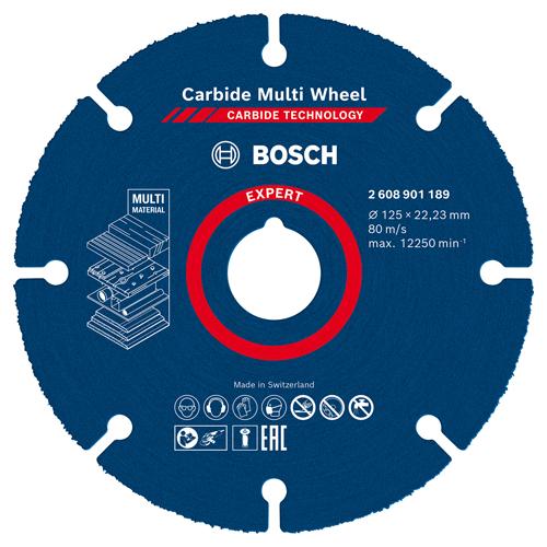 Řezný kotouč BOSCH EXPERT Carbide Multi Wheel 125mm 22,23mm