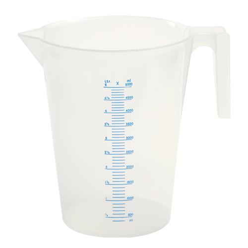 Odměrka COLLOMIX 5l plastová