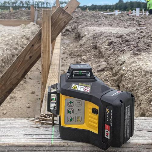 Samonivelační liniový křížový laser STABILA LAX 600 G 5-dílný SET