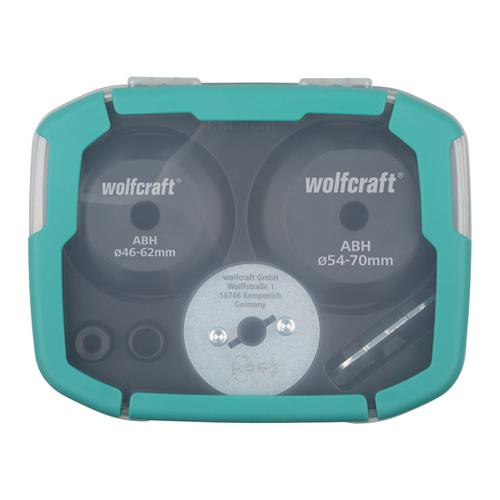 Sada na zvětšování otvorů WOLFCRAFT 5953 pro děrovací pily