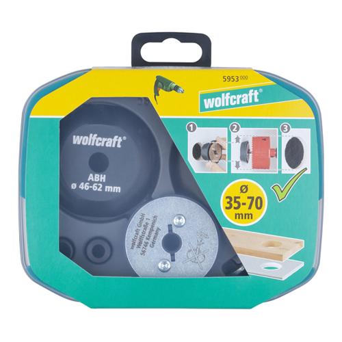 Sada na zvětšování otvorů WOLFCRAFT 5953 pro děrovací pily