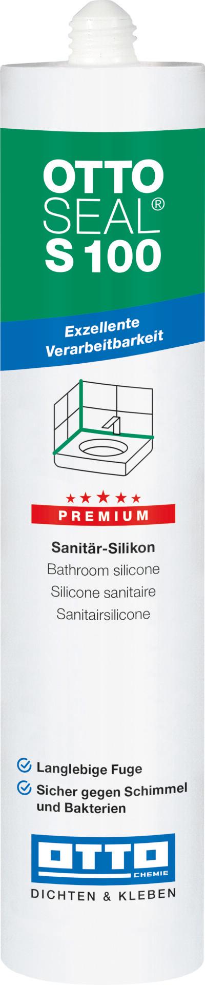 Sanitární silikon OTTOSEAL S100 300 ml